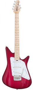 NEW MUSIC MAN Albert Lee Pink Burst guitar From JAPAN/456
