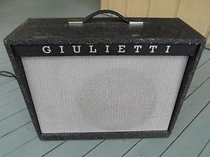 Vintage Ampeg Magnatone Giulietti S-8 Tremolo Reverb Guitar Amplifier RARE
