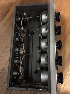 vintage Collins 12z Remove Amp Microphone Tube Preamp