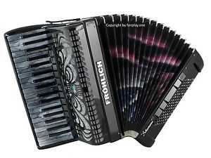 Akkordeon Fröhlich Schumann, Weltmeister Topas IV, Modell Herbst