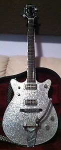 GRETSCH G6129 Silver Jet With Case And Certificate Etc