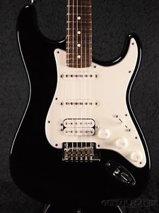 Fender USA Standard Stratocaster HSS -Black-Maple-2010 Electric Guitar