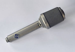 Neumann KM86 vintage Microphone *without* Capsules & Capsule Assembly (!)
