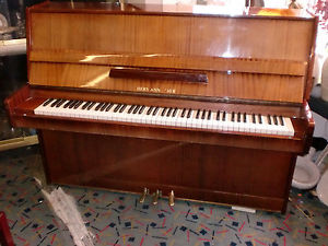 HERMANN MAYR small modern overstrung TUNED 3 PEDEL  can deliver £499