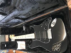Black Fender Stratocaster