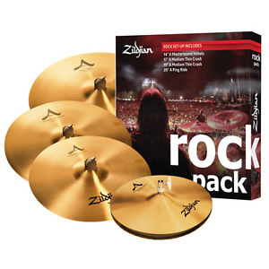 Zildjian Rock Five Piece Cymbal Pack 14, 17, 19, 20 - A0801R