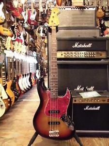 Fender Japan JB62-US Sunburst Electric Bass Guitar Free Shipping from JAPAN