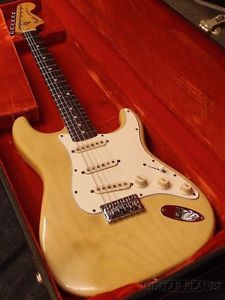 Fender 1974 Stratocaster ''Hard Tail'' -Blonde Electric Guitar Free Shipping