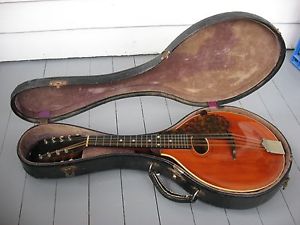 Antique Vintage Gibson "A" model mandolin with OHSC
