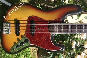 1971 Fender Jazz Bass - Sunburst - Plays Great! - OHSC