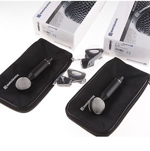2 x BEYERDYNAMIC M130 Bändchen Instrumentalmikrofon - Matched Pair !