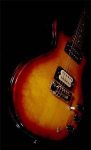 O'HAGAN NIGHTWATCH CUSTOM DOUBLECUT GUITAR. SUNBURST Schaller/DiMarzio  pup RARE