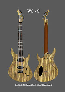 Woodstock - S Standard - Hand Made to order Electric Guitar BODY & NECK ONLY!!!