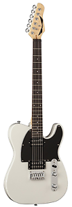 Dean NV CWH NashVegas Hum Hum Solid-Body Electric Guitar, Vintage White