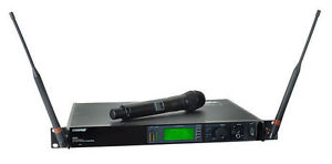Shure UR4D+-G1 Dual UHF-R Microphone Receiver    470-530 NEW