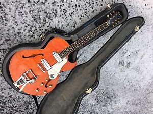 PRICE DROP SALE Epiphone Sorrento Hollowbody Electric Guitar Peerless Bigsby1996