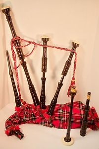 R.G. Hardie Bagpipes Glasgow Excellent Condition w/ Hard Case