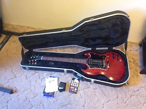 NEW Gibson 2017 SG Faded T Electric Guitar W/Hard Case~Worn Cherry~Music~L@@K!!!