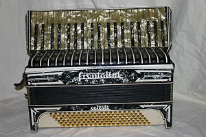 1930's Frontalini Celeste 120 Bass Piano Accordion Stunning