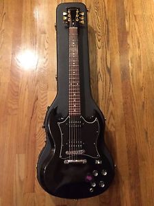 Gibson SG Special Black Ebony Gold Tuners & OHSC