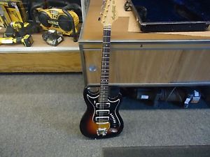 Vintage 60's Hagstrom III Sweden 6 String Electric Guitar 