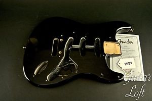 2007 Fender Custom Shop Stratocaster Pro Closet Classic Body - Black