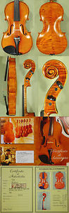 ROMANIA HANDmade MAPLE Solid 16.5" Maestro GLIGA VASILE VIOLA from ViolinsLover