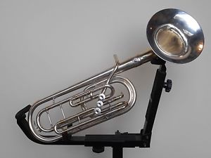 Trombonium, Silver Plated, American Standard by H.N. White, King, 1941-42
