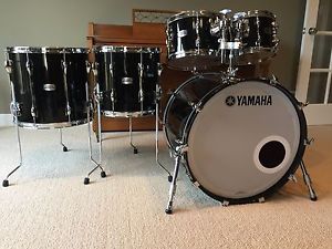 Yamaha Recording Customs-5 Piece Drum Set - 2016 Piano Black - Pristine