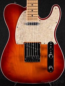 Fender American Deluxe Telecaster-Aged Cherry Burst Electric Guitar