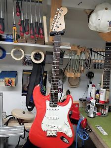 Stratocaster Fiesta Red, Split Tone/7-Way Switching RRG Custom Shop