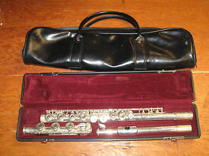 Yamaha Flute 461, Full Silver 925, B foot, Intermdiate, Hard + Soft Cases