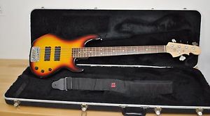 G&L L-5500 Electric Bass Guitar 5-String EMG Pickups Sunburst USA Leo Fender USA