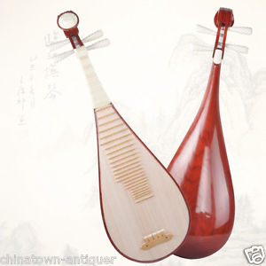 Luet Liuqin Chinese Soprano Pipa Lute Guitar Musical Instrument Qin STL#4103