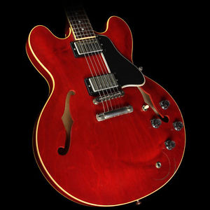 Used 2008 Gibson Custom Lee Ritenour ES-335 Electric Guitar Aged/Signed Cherry