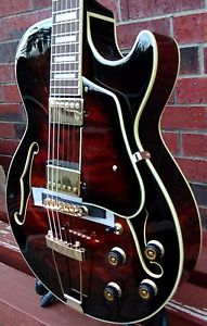 Ibanez Artcore Expressionist AG95 Hollowbody Electric Guitar Dark Brown Sunburst