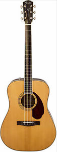 Fender PM-1 Paramount Standard Acoustic Natural With Case