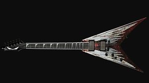 Dean USA Custom Shop Dave Mustaine Left Handed   Angel of Deth V
