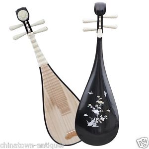 Luet Liuqin Chinese Soprano Pipa Lute Guitar Musical Instrument Qin STL#4102