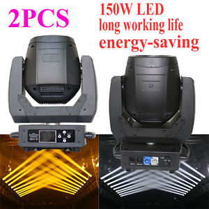 2pcs led 150w moving head spot light gobo disco light night club bar dj light