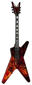 Dean USA Custom Shop 2017 Namm Show Airbrushed ML