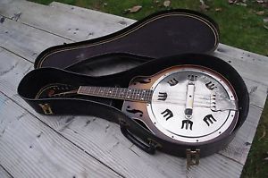 Vintage 1939-ish Dobro Resonator Mandolin with case