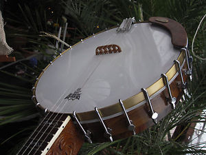 Banjo "Avondale"  ein  12 Zöller Plektrumbanjo aus der 3-Fische Werkstatt