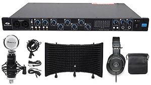 Focusrite SAFFIRE PRO 40 Audio Interface+Headphones+Studio Mic+Isolation Shield