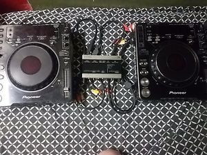 Pioneer CDJ 1000 Mk3 Pair + Audio 8 DJ Interface