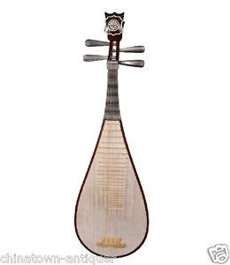 Luet Liuqin Chinese Soprano Pipa Lute Guitar Dun huang Musical Instrument # 4095