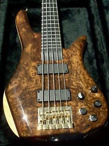 Zon Sonus 5 Bass Black Redwood Burl Beauty