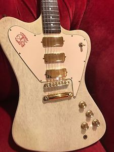 2004 Gibson Custom Shop Firebird Mint Non Reverse Guitar TV White!