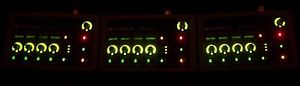 Avid Digidesign PQ Rack Personal Monitor Interface With 3 Personal Q Controllers
