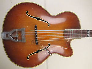 ♫ 1950's HÖFNER 468.Committee Archtop, vintage Jazzgitarre. TOP!